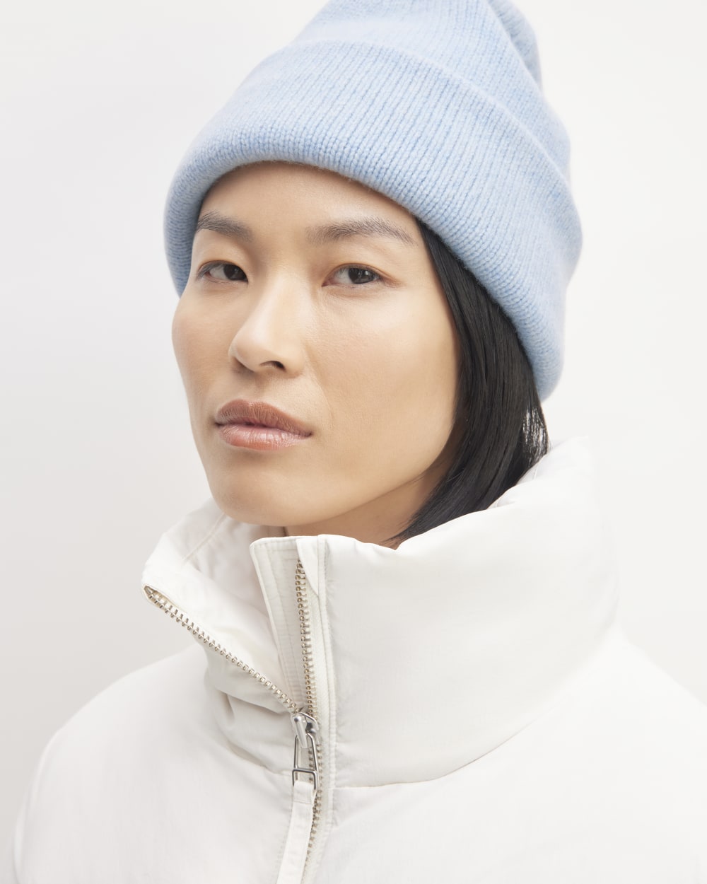 The Good Merino Wool Beanie | Chambray Blue - Image 3