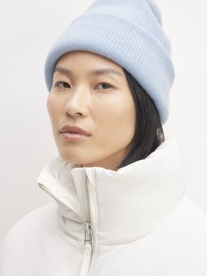 The Good Merino Wool Beanie | Chambray Blue