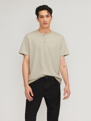The Cotton Slub Henley | Pelican