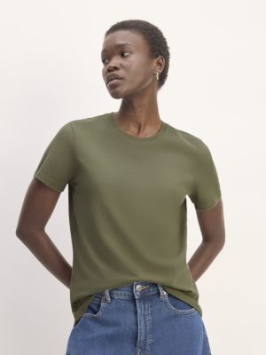 The Slim Crew in Essential Cotton | Kalamata