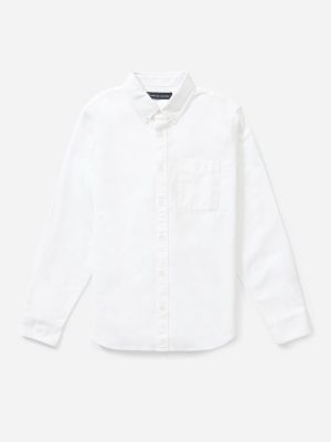 The Standard Fit Japanese Oxford Shirt | Uniform | White | Tall