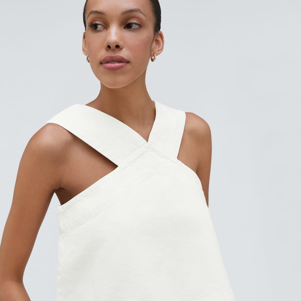 The Cross-Front Apron Top | Canvas - Image 4