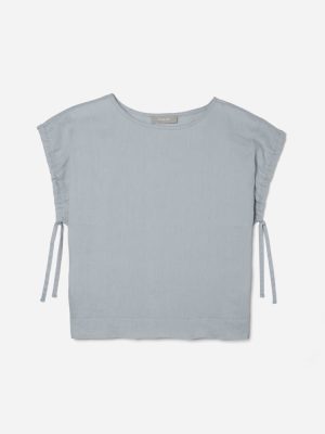 The Drawstring Tunic | Sky