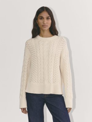The Cable Sweater in Everyday Cotton | Canvas