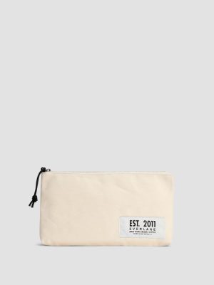 The Organic Canvas Pouch | Natural
