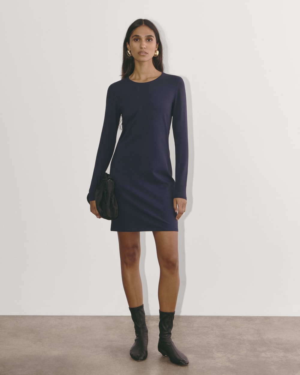 The Form Mini Dress | Navy