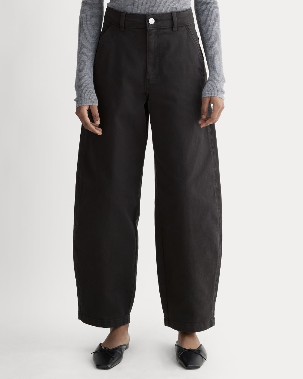 The Utility Curve Pant | Black - Image 3