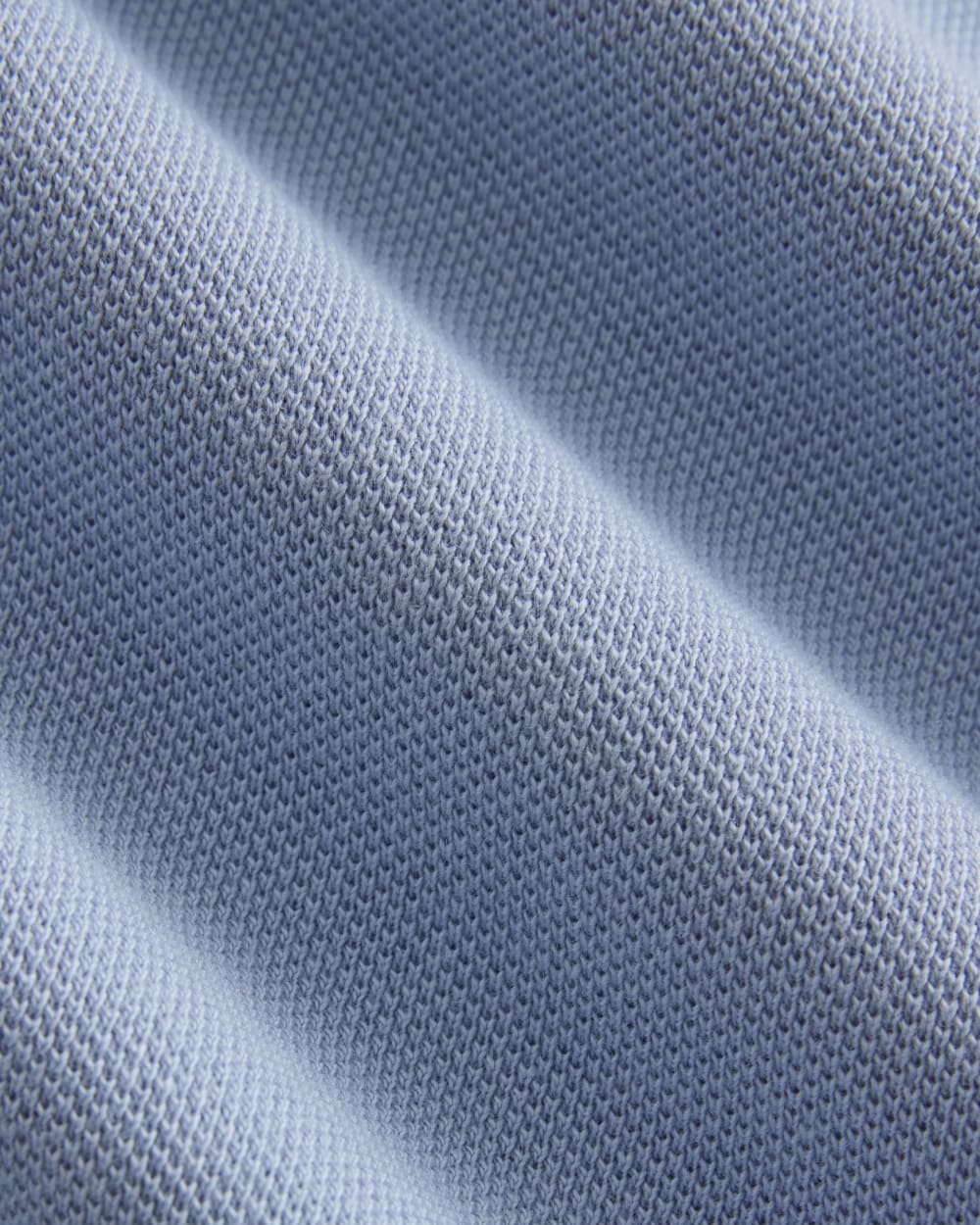 Oversized Pique Polo | Soft Blue - Image 6
