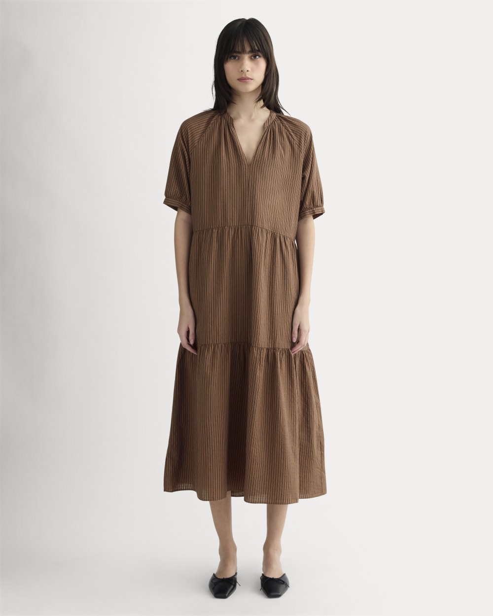 The Farmers Market Dress | Carob Brown / Black
