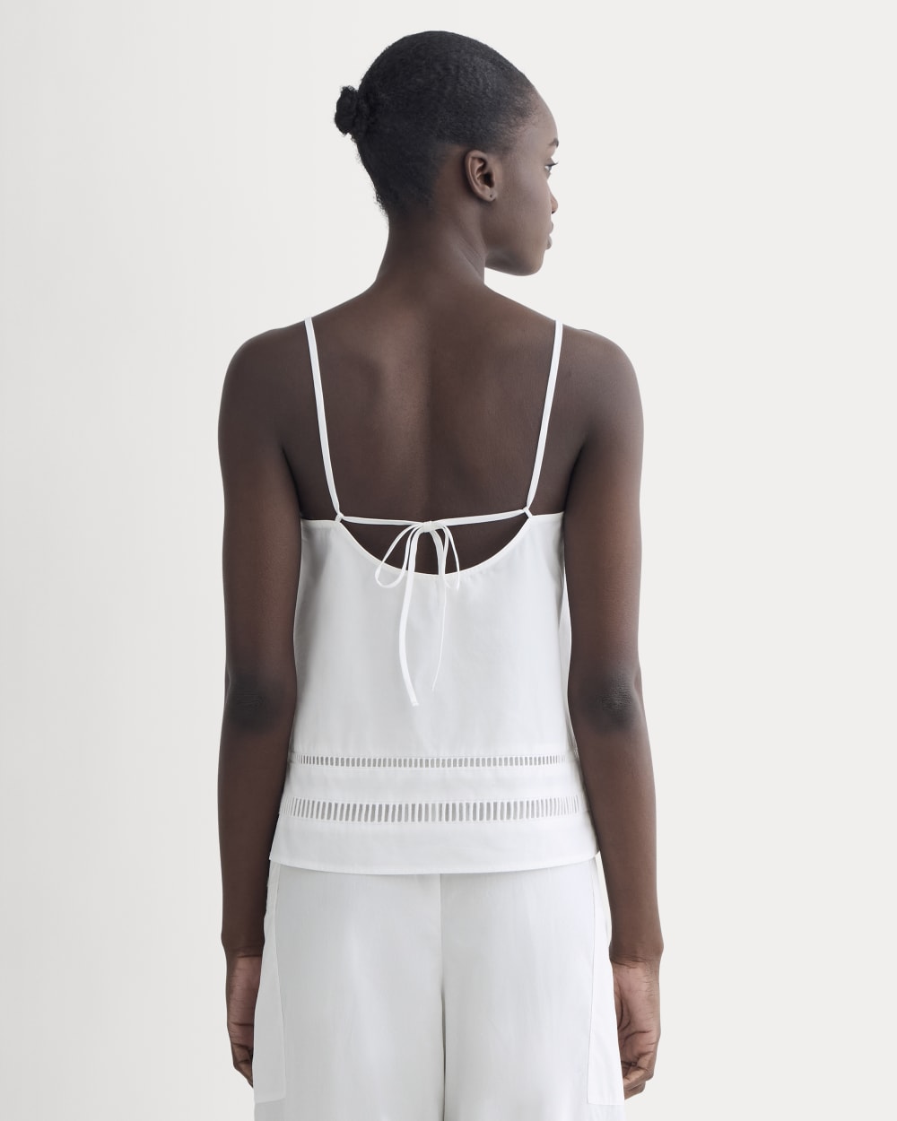 The Lace Trim Tank | White - Image 5