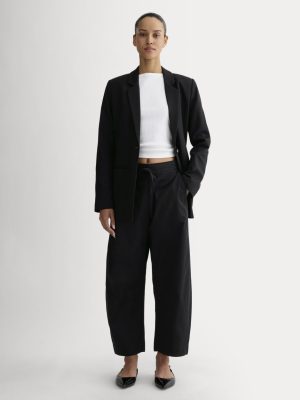 The Easy Barrel Pant | Black