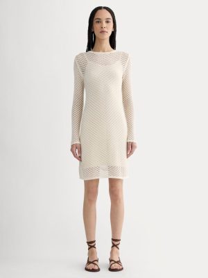 The Lace Knit Mini Dress | Birch