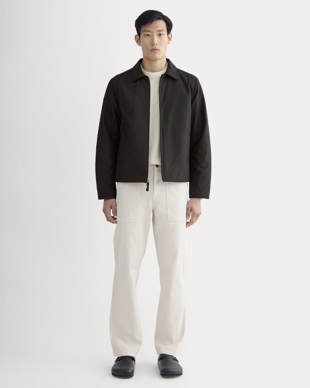 The Filled Harrington Jacket | Black - Image 3