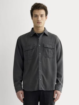 The Utility Shirt Jacket in Buttersoft | Graphite