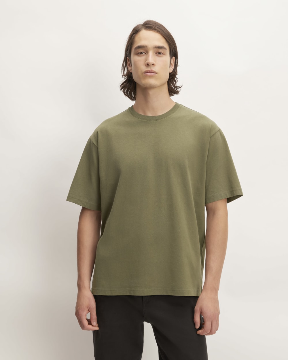 The Premium-Weight Relaxed Crew | Uniform | Kalamata