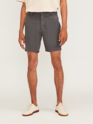 The 7 Slim-Fit Performance Chino Short | Slate Grey