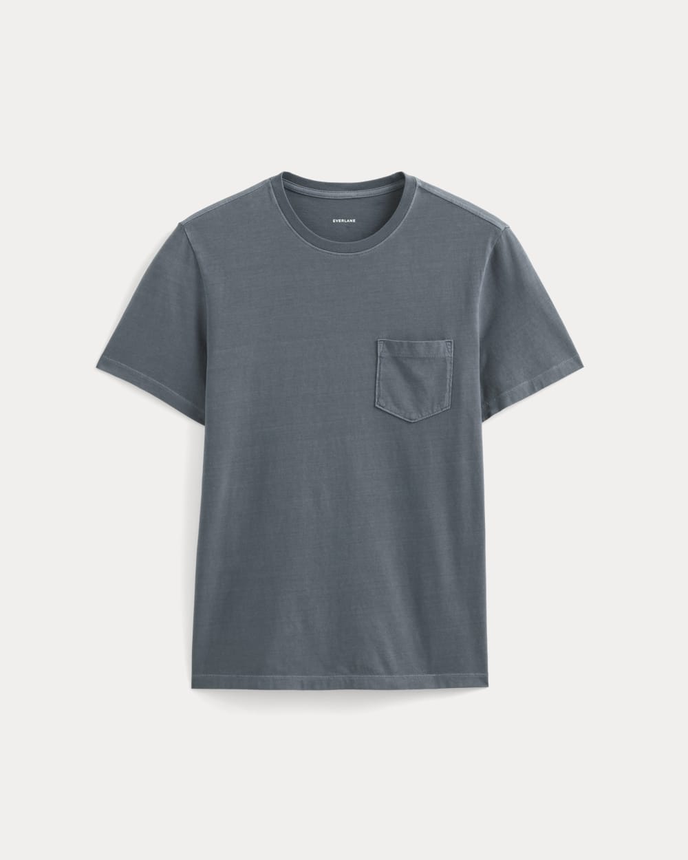 The Essential Organic Garment-Dyed Crew | Navy - Image 2