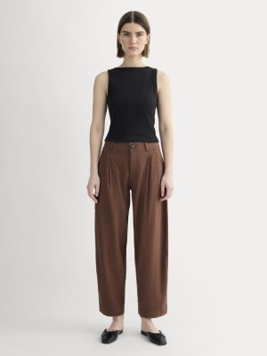 The Everywhere Pant in Stretch Linen | Cedarwood