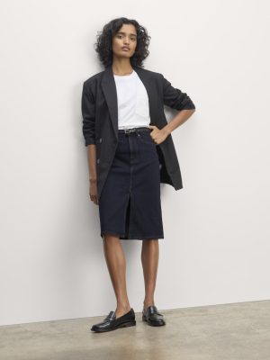 The Mid-Way Skirt | Deep Rinse