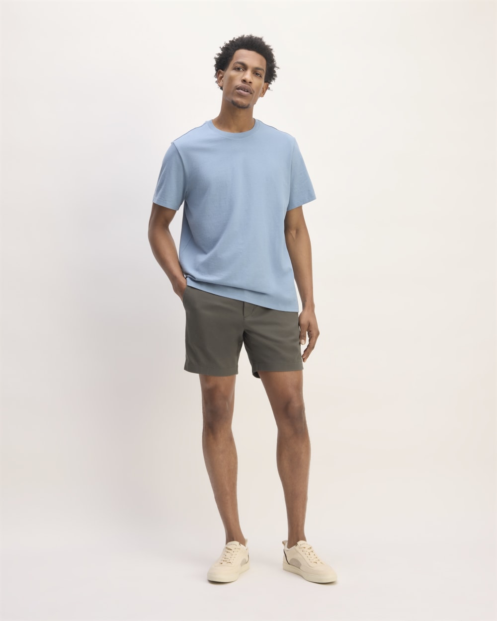 The Pull-On Performance Chino Short | Slate Grey - Image 3