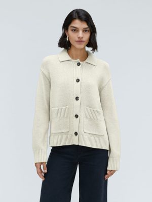 The Cotton Chore Sweater Jacket | Canvas