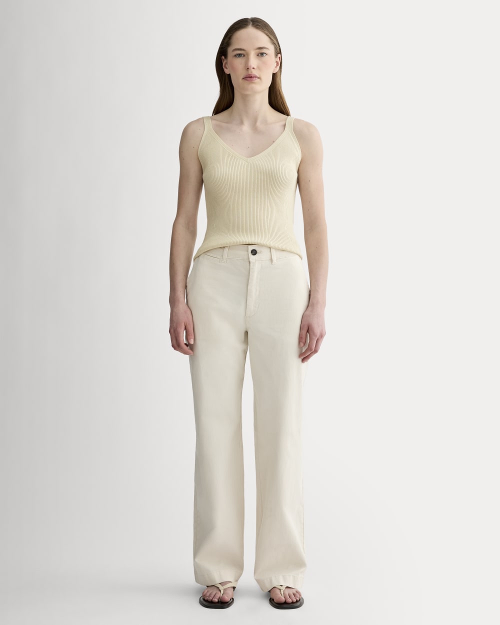 The Fine Knit Cami | Birch - Image 3