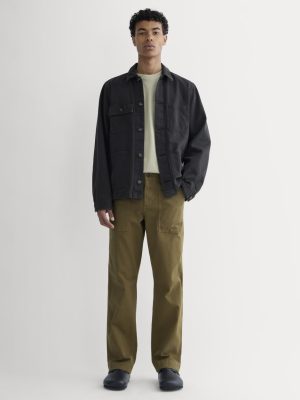 The Canvas Relaxed Pant | Olive