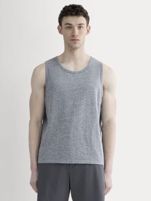 The Rec Performance Tank |  Heathered Grey