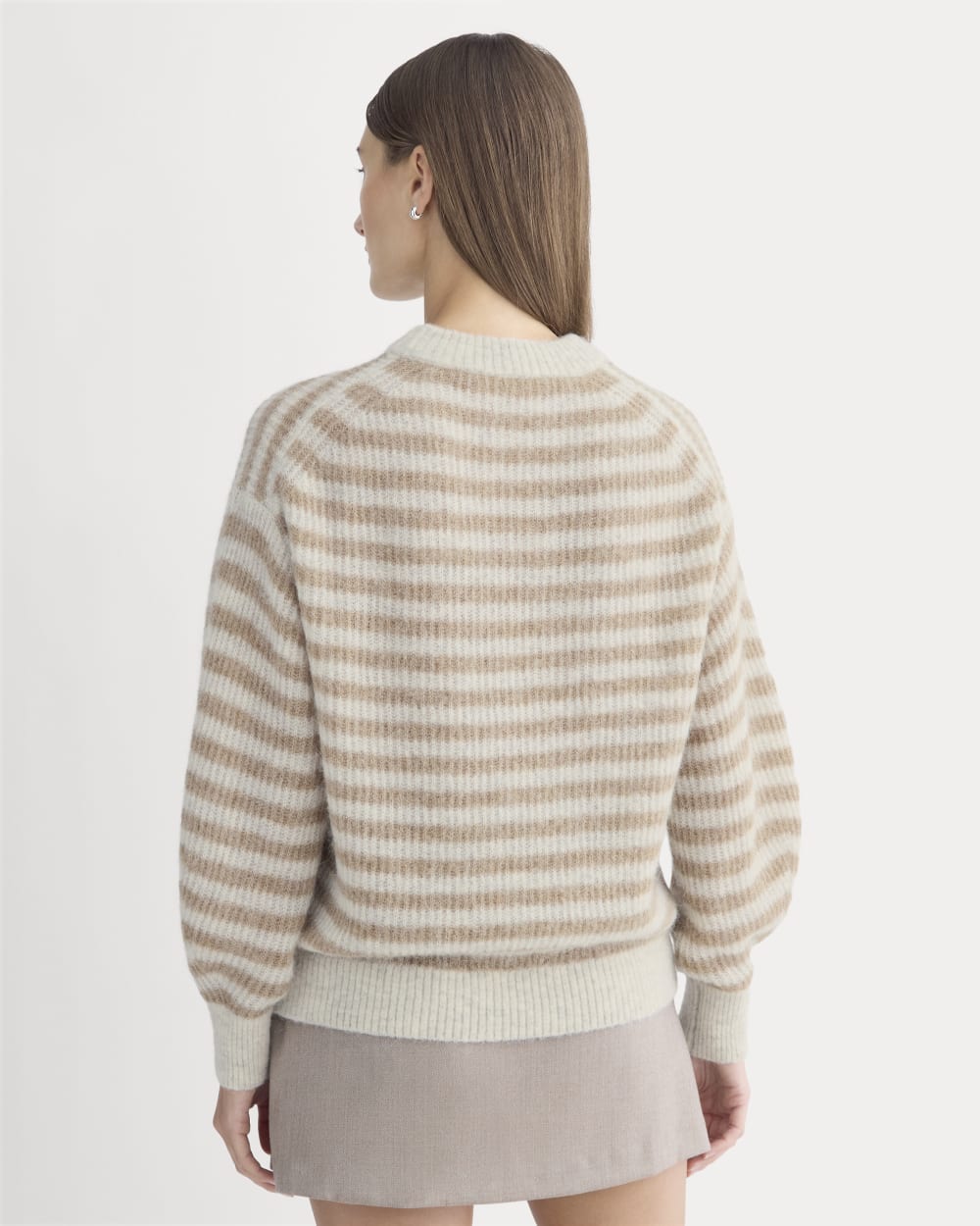 The Cocoon Crew in Alpaca | Mallow Heather/Camel - Image 5