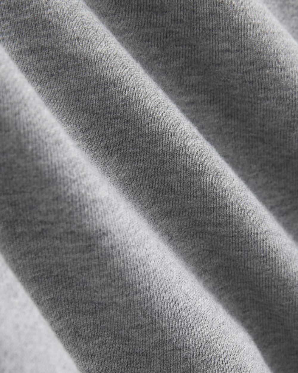 Luxe Fleece Bomber Jacket | Vintage Heather Grey - Image 6