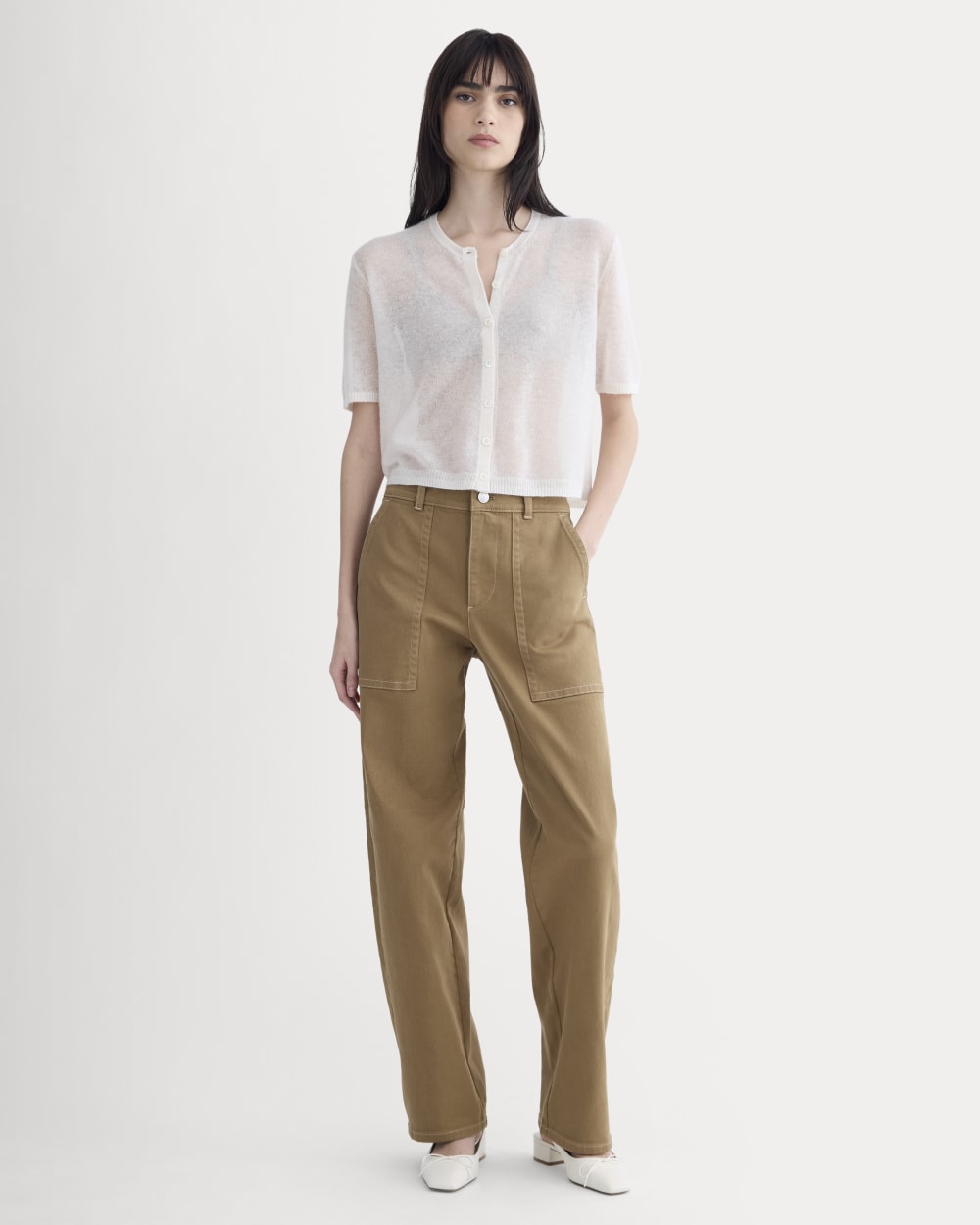 Utility Column Pant | Ermine