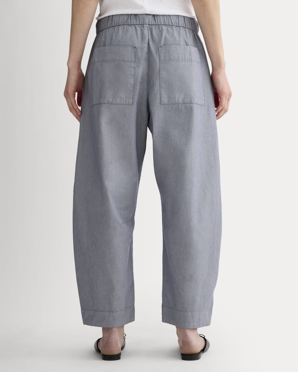 The Easy Barrel Pant | Dark Denim Pinstripe - Image 5