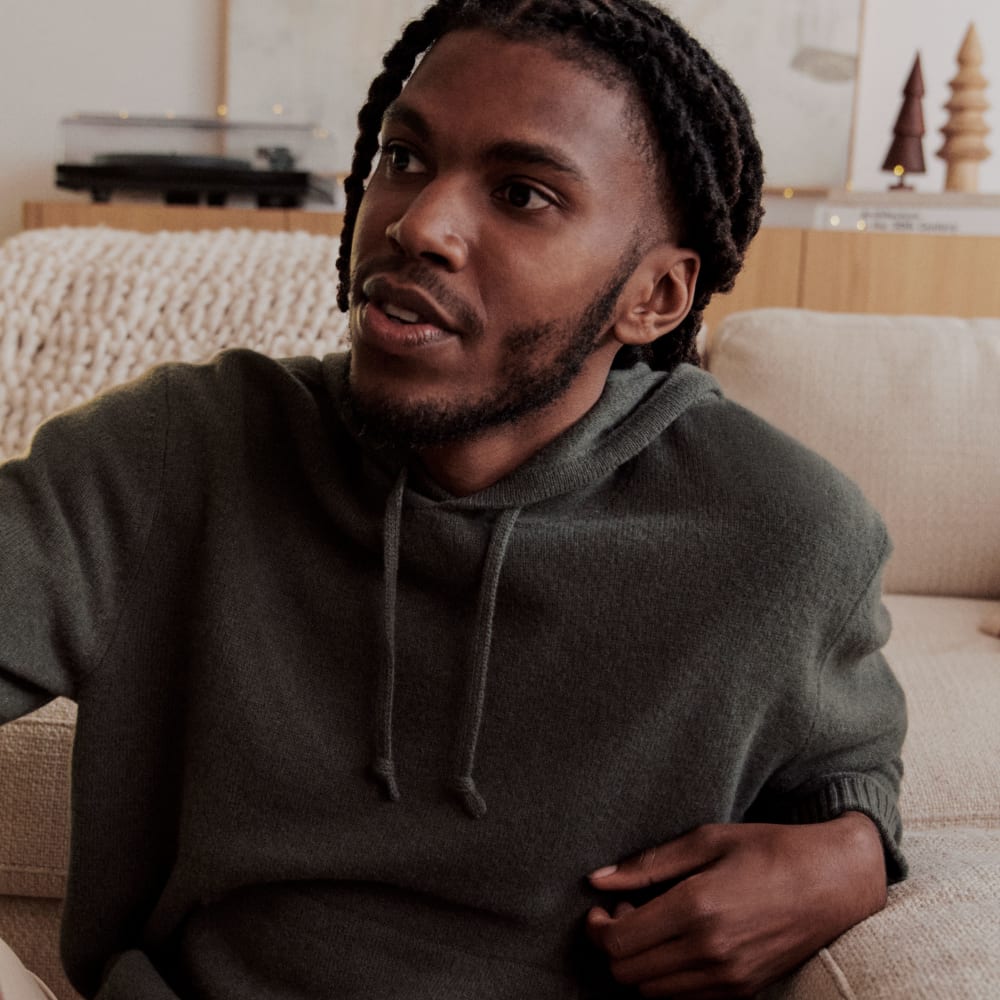 The Felted Merino Hoodie | Kambaba - Image 5