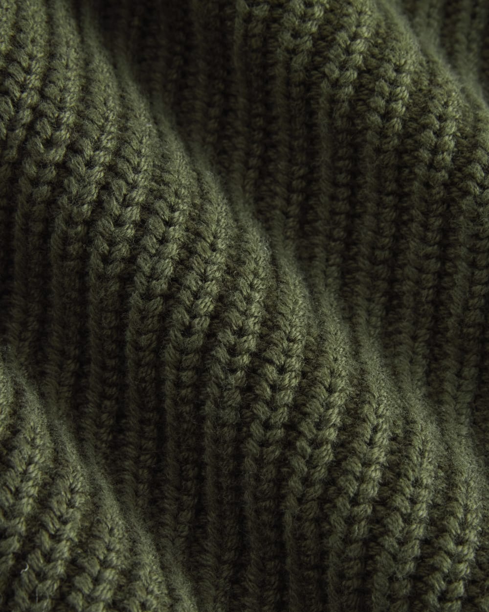 The Boxy Cardigan in Everyday Cotton | Dark Green - Image 6