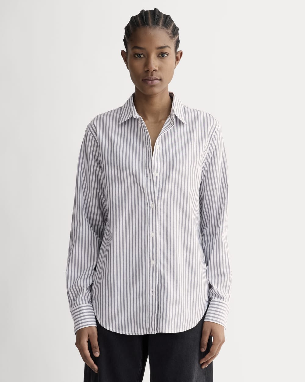 The Must-Have Shirt in Silky Cotton | Periscope / Bone