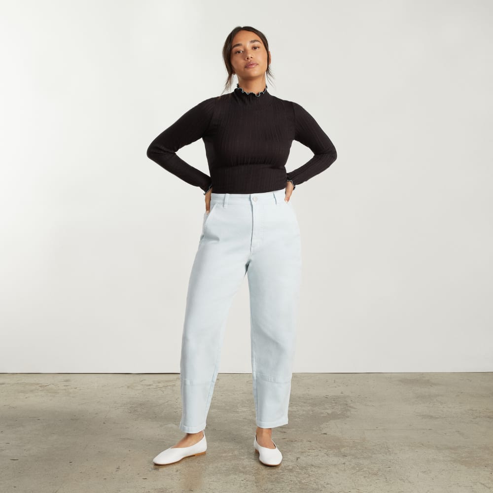 The Utility Barrel Pant | Sky Blue | Regular - Image 6