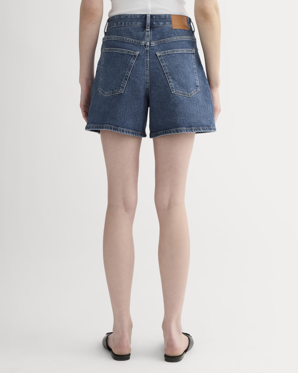 The A-Line Denim Short | Ocean - Image 5