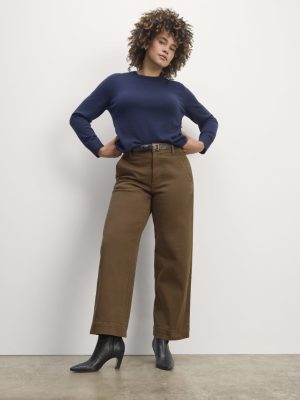 The Utility Wide-Leg Pant | Cocoa