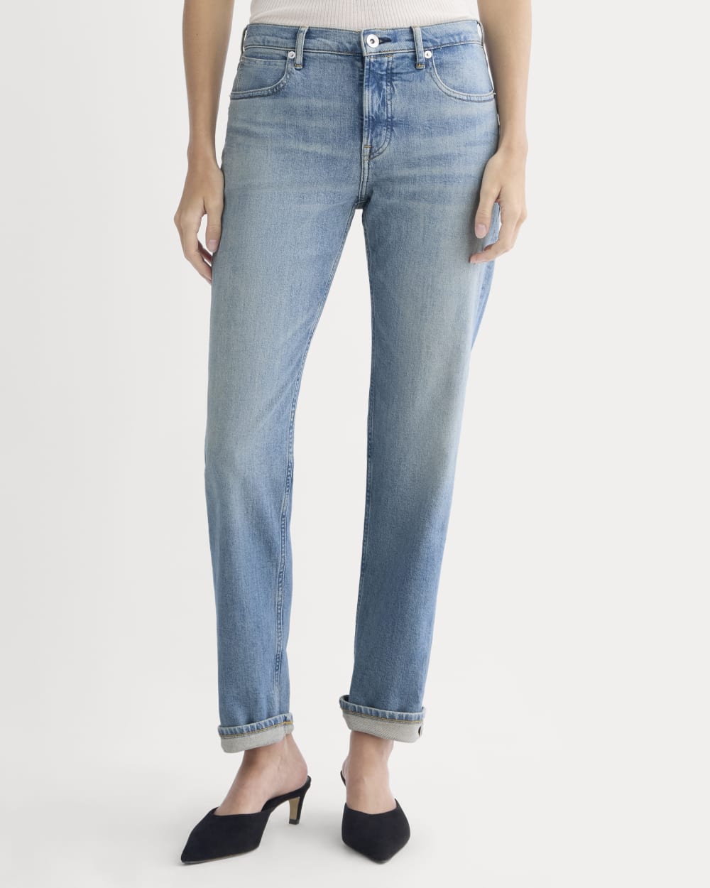 Selvedge Straight Jean | Longbay - Image 3