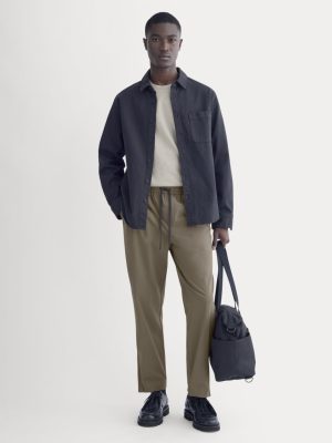 Transit Recycled Nylon Jogger | Deep Taupe