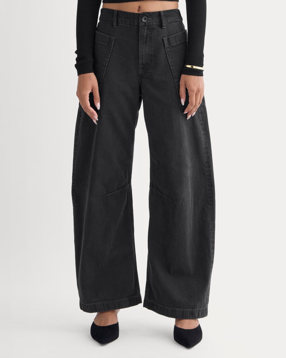 The Gardener Pull-On Jean | Washed Black - Image 3