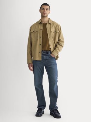 Straight-Leg Stretch Jean | Dark Indigo