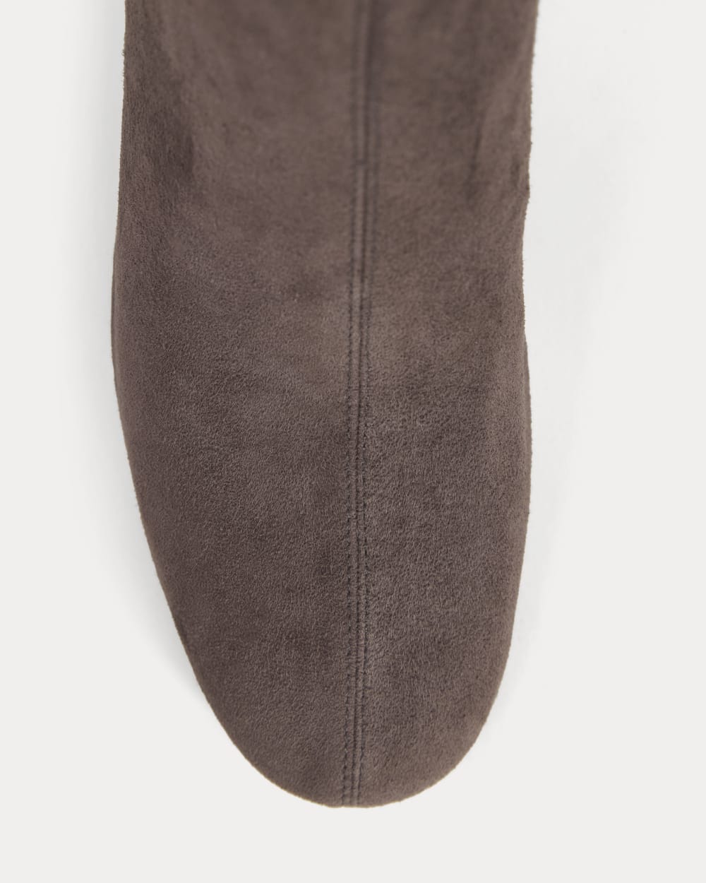 Leather Curved-Heel Boot | Dark Chocolate - Image 4