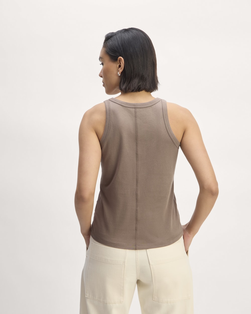 The Tank in Essential Cotton | Clay - Image 8