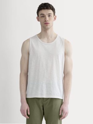 The Rec Performance Tank | Heathered Oat
