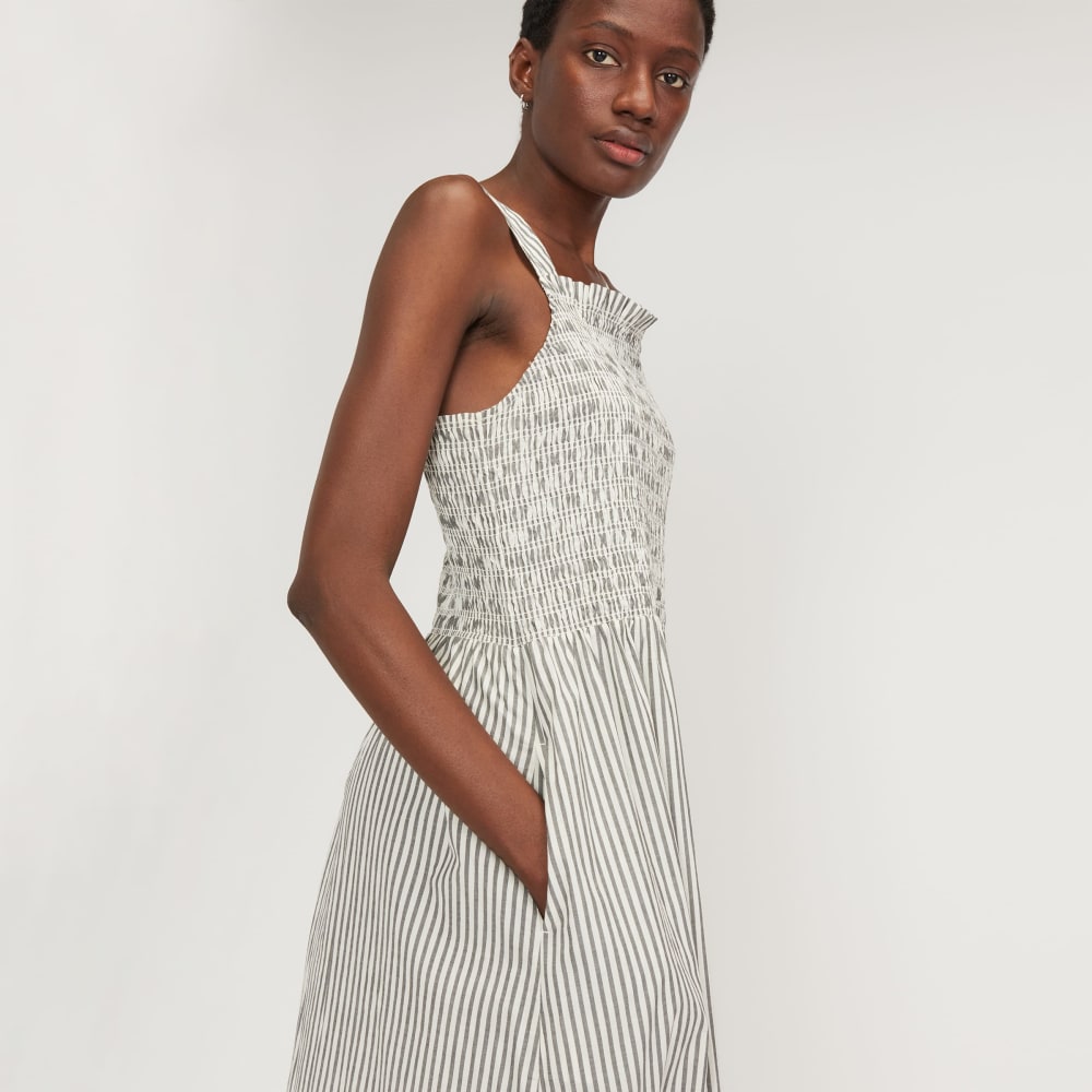 The Smock Dress | Black / Bone - Image 4
