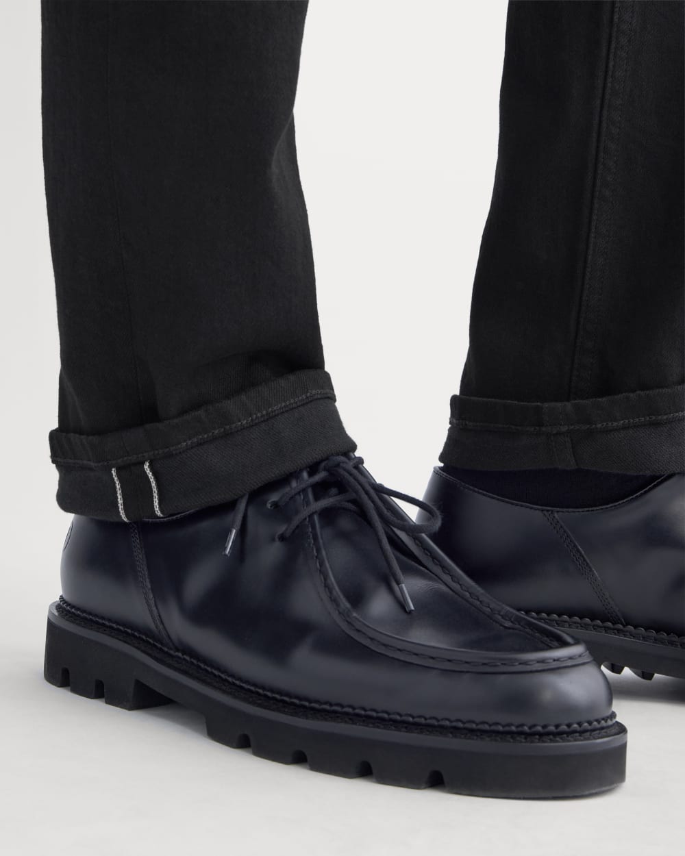 The Selvedge Straight Fit Jean | Shadow Rinse - Image 4