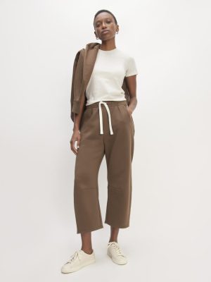 The ReTrack Barrel Sweatpant | Cocoa