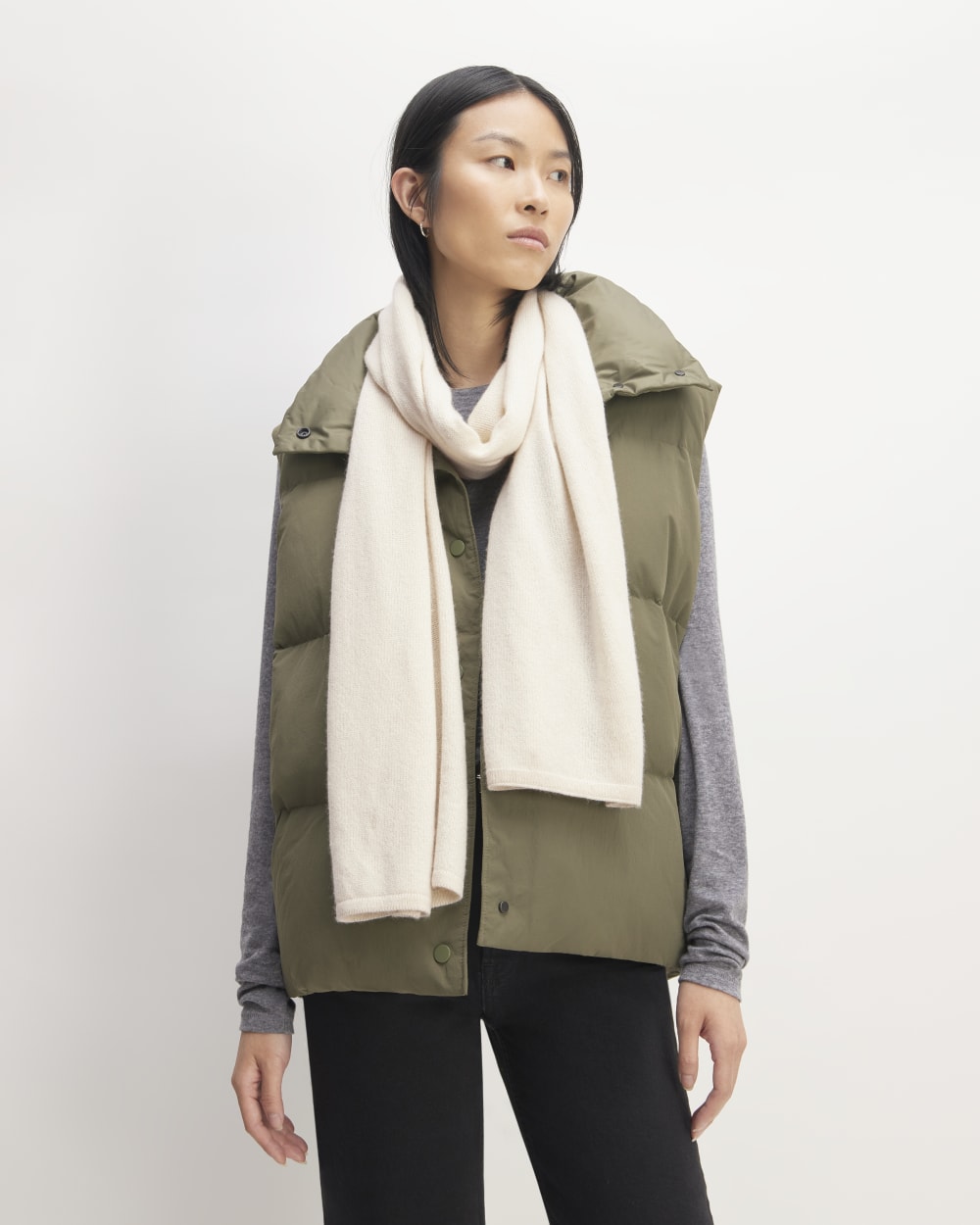 The ReCashmere Scarf | Bone - Image 3
