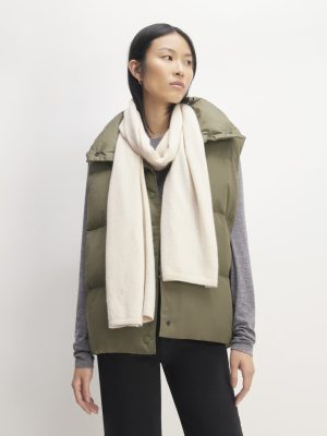 The ReCashmere Scarf | Bone